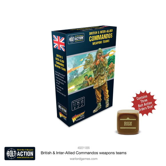 Bolt Action -  British & Inter-Allied Commandos Weapons Teams 20% Off