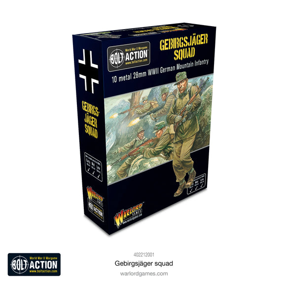 Bolt Action - German Gebirgsjager Squad 20% Off