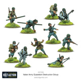 Bolt Action Italian Army Guastatori Destruction Group 20% Off
