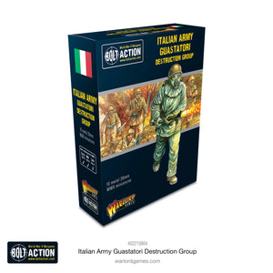 Bolt Action Italian Army Guastatori Destruction Group 20% Off