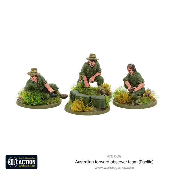 Bolt Action Australian Forward Observer team (Pacific) FOO 20% Off