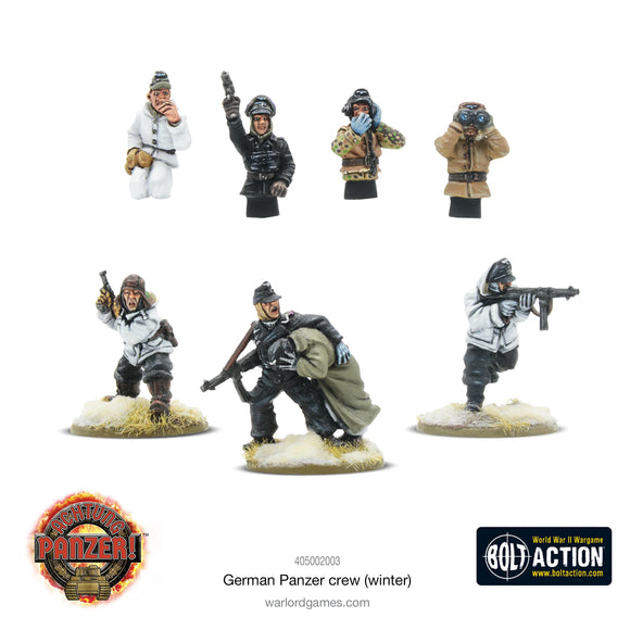 Bolt Action German Panzer Crew (Winter) 20% Off