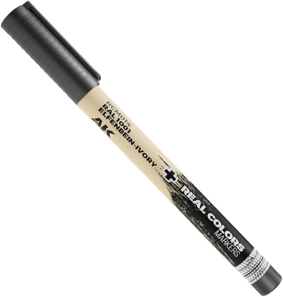 Real Colors Marker: RAL 1001 Elfenbein-Ivory - Acrylic Paint Marker