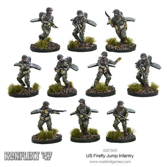 Konflikt 47  US Firefly Jump Infantry 30% Off - Discontinued
