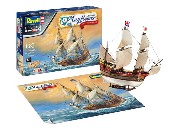 Revell Level 4 Gift set Mayflower - 400th Anniversary 30% Off