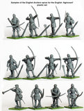 Perry Miniatures  AO 40 English Army 1415-1429 (36 figures)