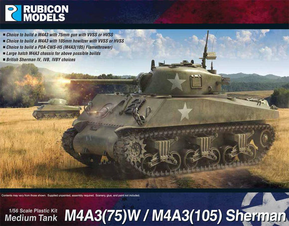 Rubicon Models 280111 M4A3(75)W / M4A3(105) 10% Off