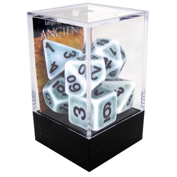Legend Dice Poly Dice Set - Ancient - Pine, Boxed