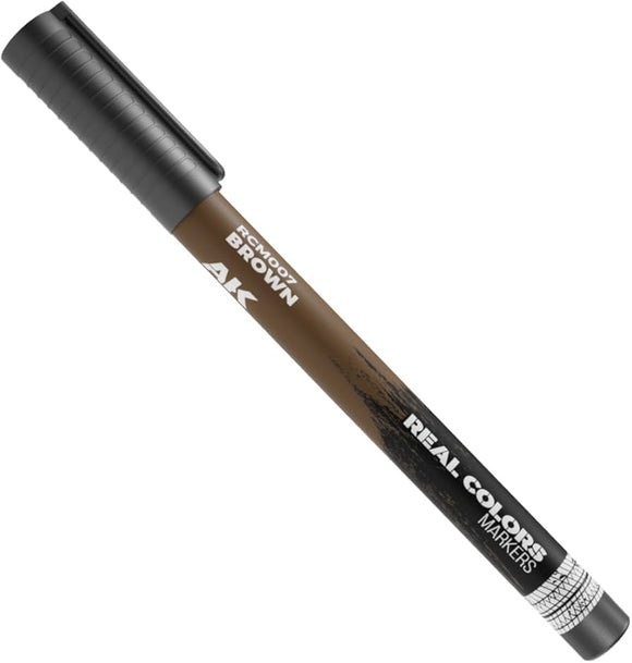 Real Colors Marker: Brown - Acrylic Paint Marker