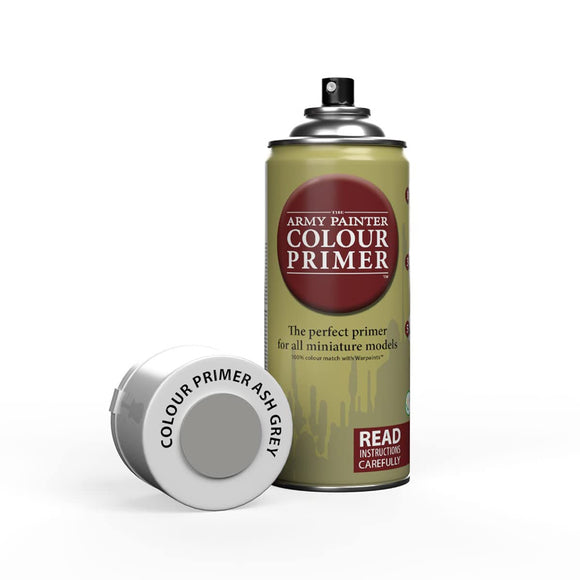 The Army Painter Colour Primer: Ash Grey Spray (Store Collection Only) I.D. Required 16+