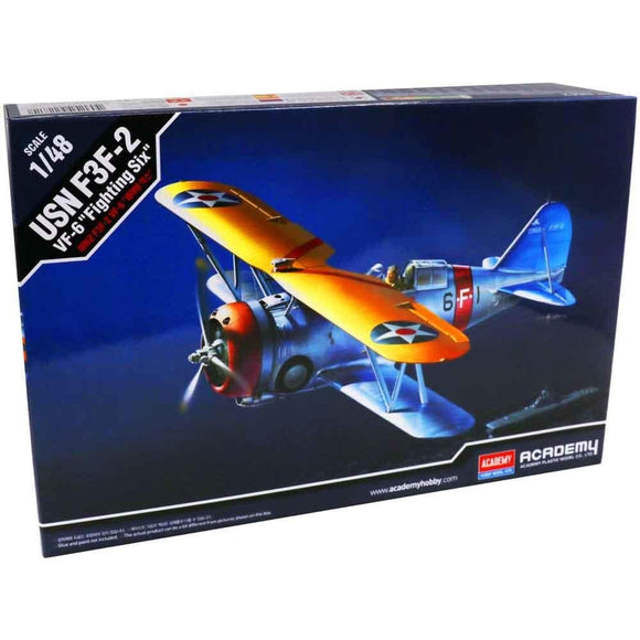 Academy Hobby Models 1/48 12326 USN F3F-2 VF-6 