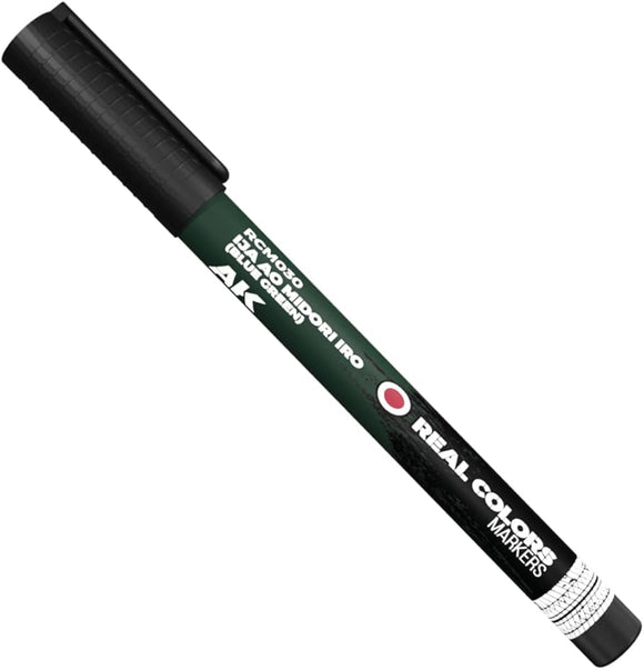 Real Colors Marker: IJA AO MIDORI IRO (Blue Green) - Acrylic Paint Marker