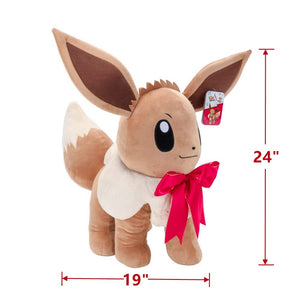 Pokemon Plush - Christmas Eevee with Ribbon 24" Plush