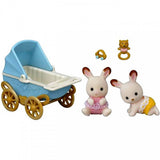 Sylvanian Families Chocolate Rabbit Twin Set (SYL25432)