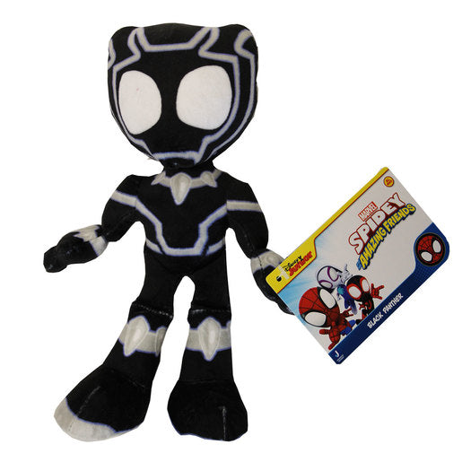 Spidey and his Amazing Friends Black Panther 20cm Soft Toy