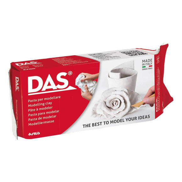 DAS White 500g Air Drying Modelling Clay