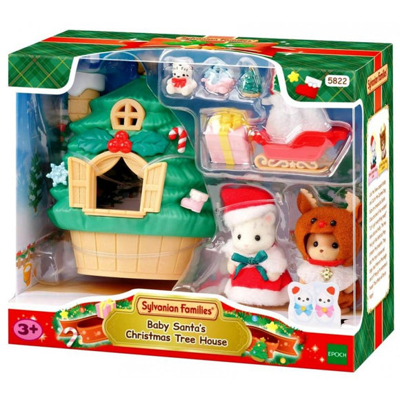 Sylvanian Families Baby Santa's Christmas Tree House (SYL35822)