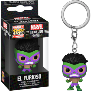 Funko Pop! Marvel Luchia Libre El Furioso Pocket Pop! Keychain