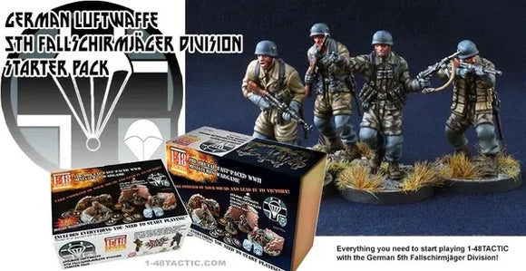 1-48 Tactic - German Luftwaffe 5th Fallschirmjager Division Starter Set