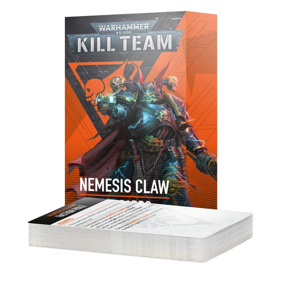 Kill Team: Nemesis Claw – Datacards 20% Off (Applied at checkout)