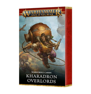 WASCROLL CARDS: KHARADRON OVERLORDS (ENG) 20% Off (Applied at checkout)