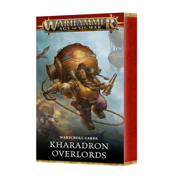 WASCROLL CARDS: KHARADRON OVERLORDS (ENG) 20% Off (Applied at checkout)
