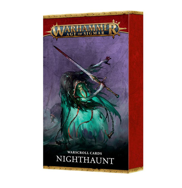 WARSCROLL CARDS: NIGHTHAUNT (ENGLISH) 20% Off