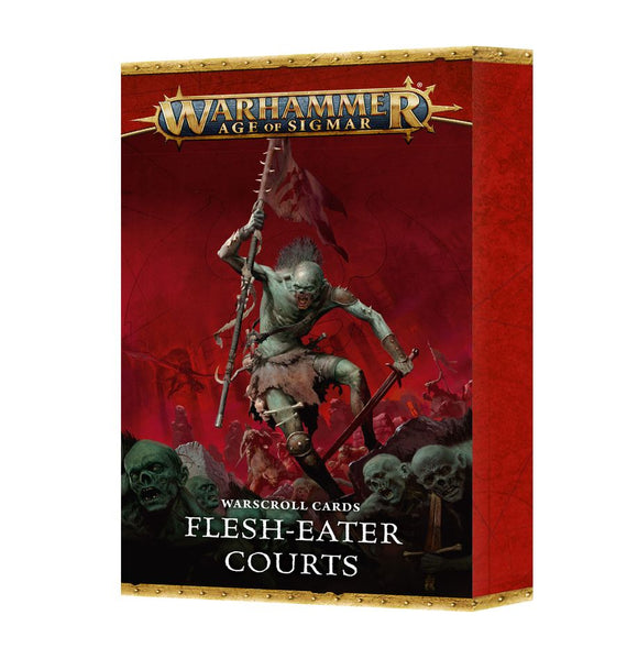 WARSCROLL CARDS:FLESH-EATER COURTS (ENG) 20% Off