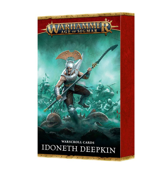 WARSCROLL CARDS: IDONETH DEEPKIN (ENG) 20% Off (Applied at checkout)