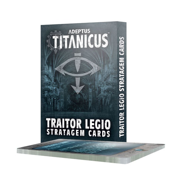 Adeptus Titanicus: Traitor Legio Stratagem Cards (Online Exclusive) 10% Off (Applied at checkout)