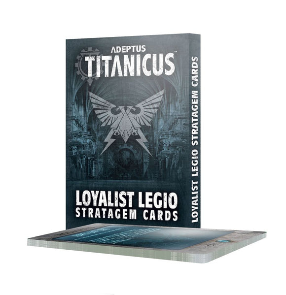 Adeptus Titanicus: Loyalist Legio Stratagem Cards (Online Exclusive)