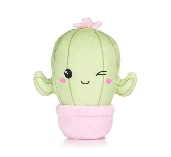 Kawaii Kuties 9.5” (24cm) Potted Cactus Plant Soft Plush