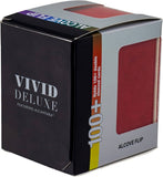 Ultra Pro Vivid Alcove Flip Deck Box - Red