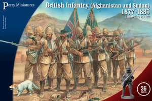 Perry Miniatures  VLW1 British Infantry in Afghanistan Sudan 1877-1885 28mm