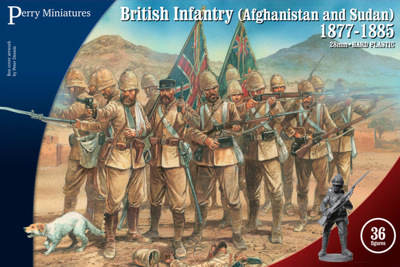 Perry Miniatures  VLW1 British Infantry in Afghanistan Sudan 1877-1885 28mm