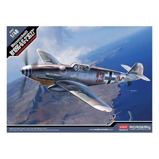 Academy Hobby Models 1/48 12321 Messerschmitt Bf109G-6/G-2 