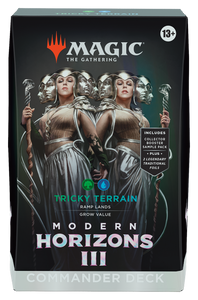 Magic The Gathering Modern Horizons 3 Commander Deck - Tricky Terrain