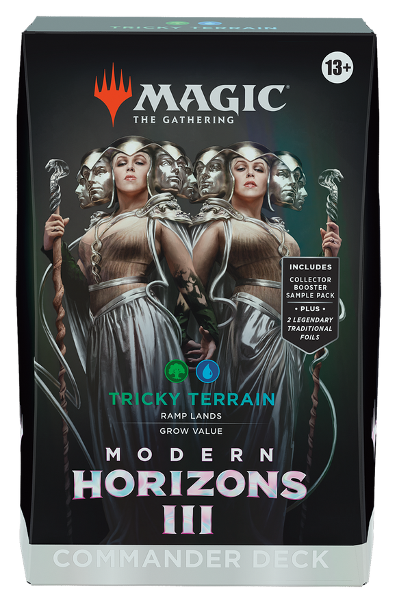 Magic The Gathering Modern Horizons 3 Commander Deck - Tricky Terrain
