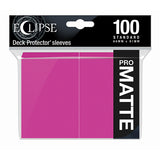Ultra Pro - Eclipse Standard Matte Sleeves 100 Pack - Hot Pink