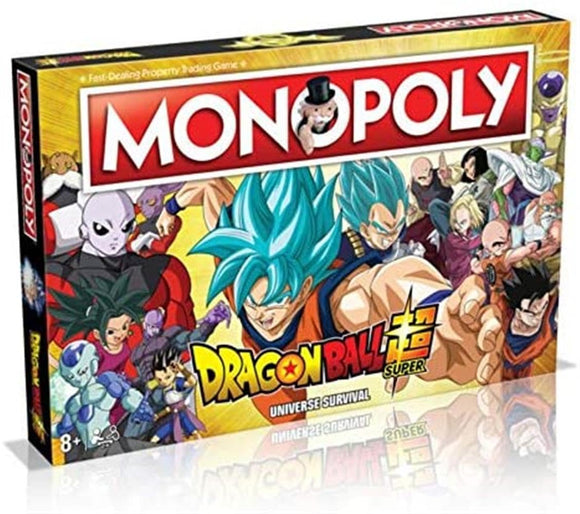 Dragon Ball Z Super Edition Monopoly