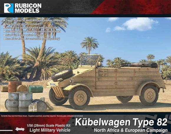 Rubicon Models 280072 - Kübelwagen Type 82 10% Off