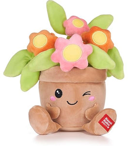 Kawaii Kuties 9.5” (24cm) Potted Primrose Plant Soft Plush