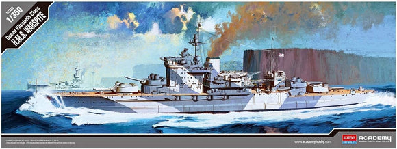 Academy Hobby Models 14105 1/350 HMS Warspite Queen Elizabeth Class Battleship