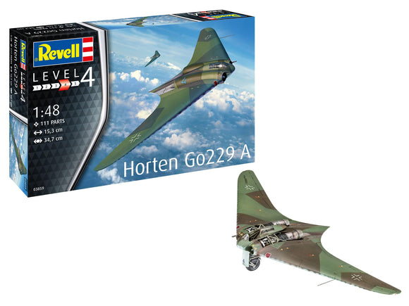 Revell 03859 Horten Go229 A-1 Model Kit 1:48 Scale