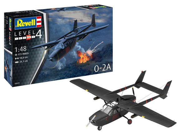 Revell 03819 O-2A Skymaster 1:48 Scale Model Kit