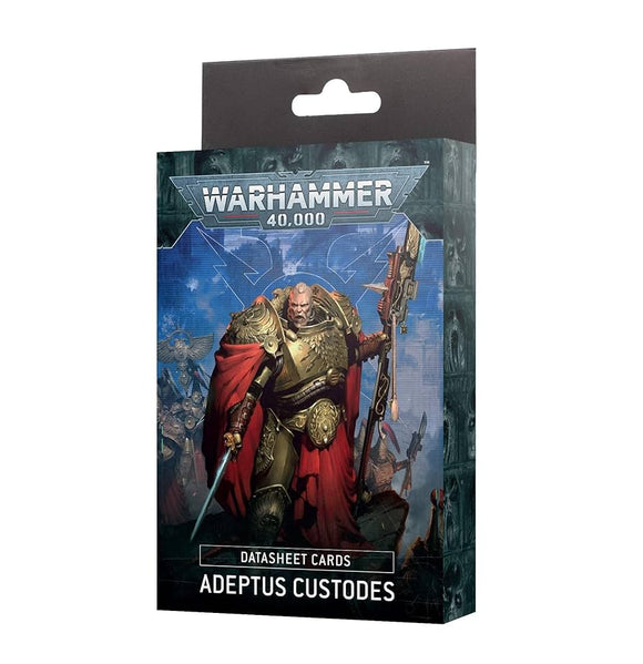DATASHEET CARDS: Adeptus Custodes (ENG) - ON SALE