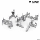 RAMPART Modular Terrain: Cobalt Foundry