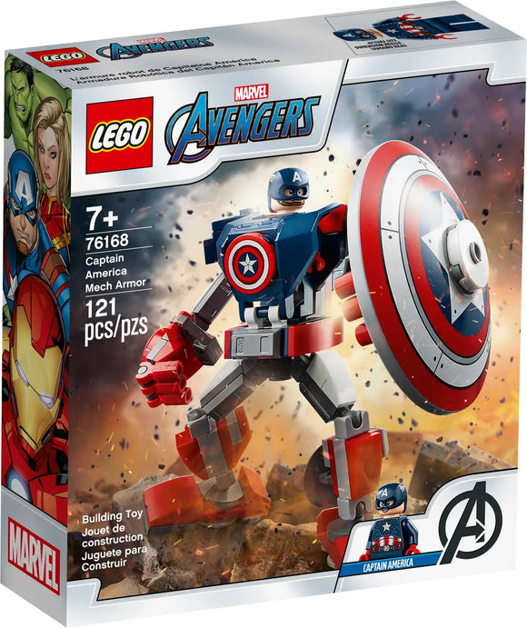 Lego Marvel Captain America Mech Armour 76168 - Retired Kit
