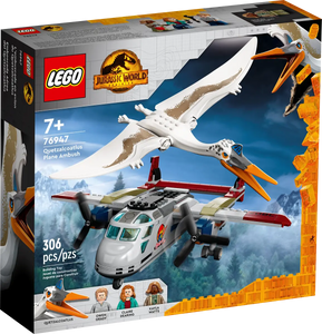 Lego Jurassic World Dominion Quetzalcoatlus Plane Ambush 76947 - Retired Kit