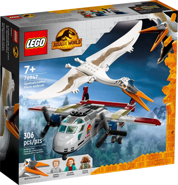Lego Jurassic World Dominion Quetzalcoatlus Plane Ambush 76947 - Retired Kit